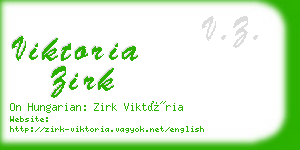 viktoria zirk business card